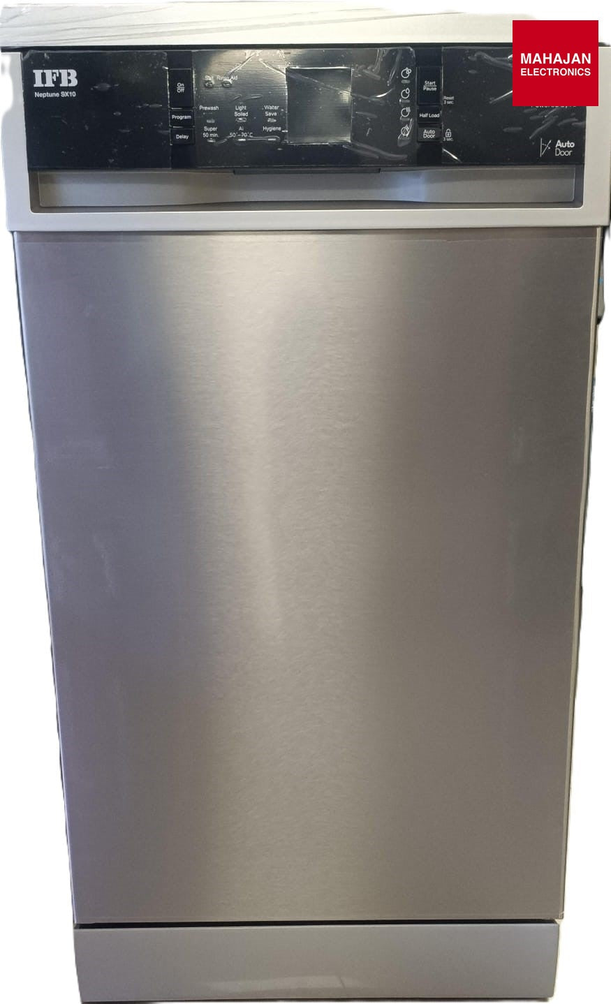 IFB Neptune SX10 10 Place Settings Dishwasher with 1900 W Heating, 49.4 cm Wide Compact Design (Silver) โ Mahajan Electronics Online.
