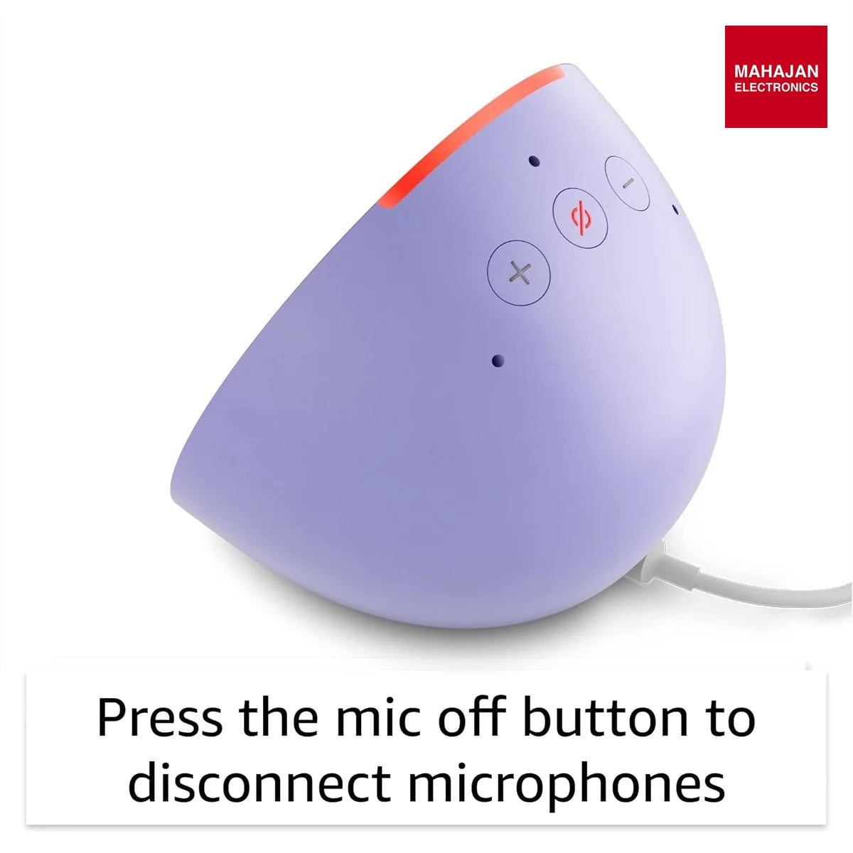 Amazon Echo Pop Purple product image 6 with Mahajan Electronics logo