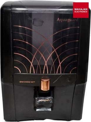 Eureka Forbes Aquaguard Enhance NXT 2XLIFE RO+UV+TA+UF Water Purifier | 7L Storage | Active Copper & Mineral Guard | Smart LED Alerts | Wall Mount & Countertop Eureka Forbes