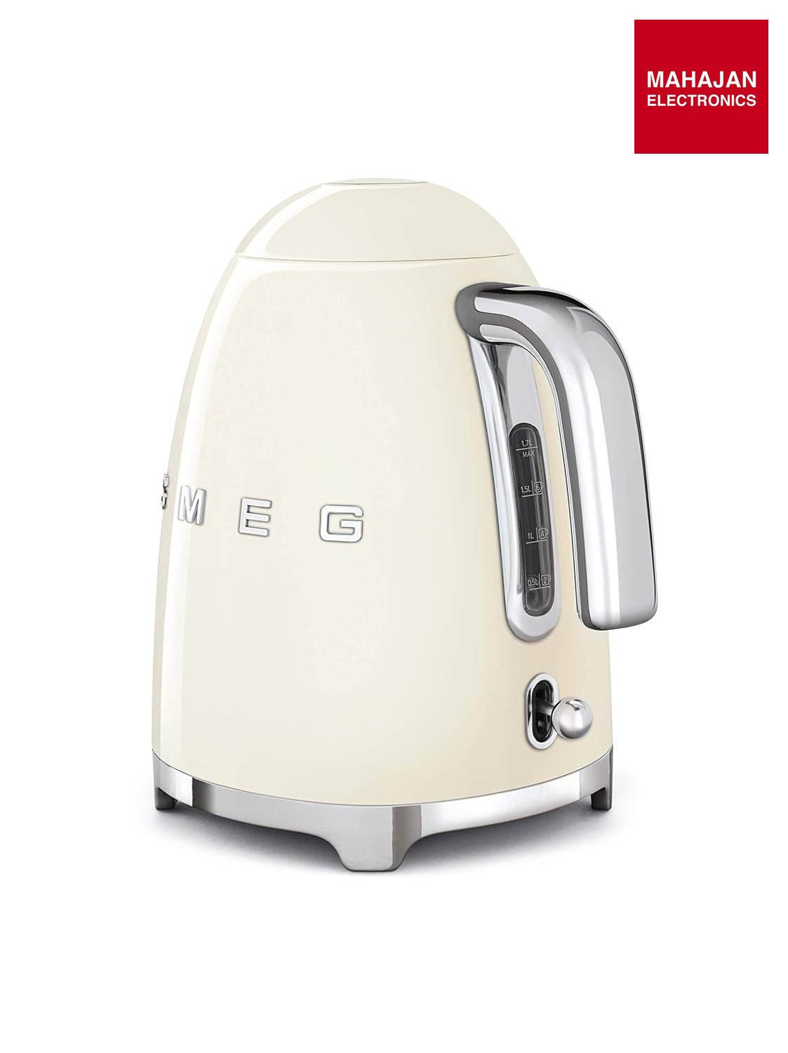 SMEG KLF03CREU KETTLE 1.7L Cream 2400w – Mahajan Electronics Online.
