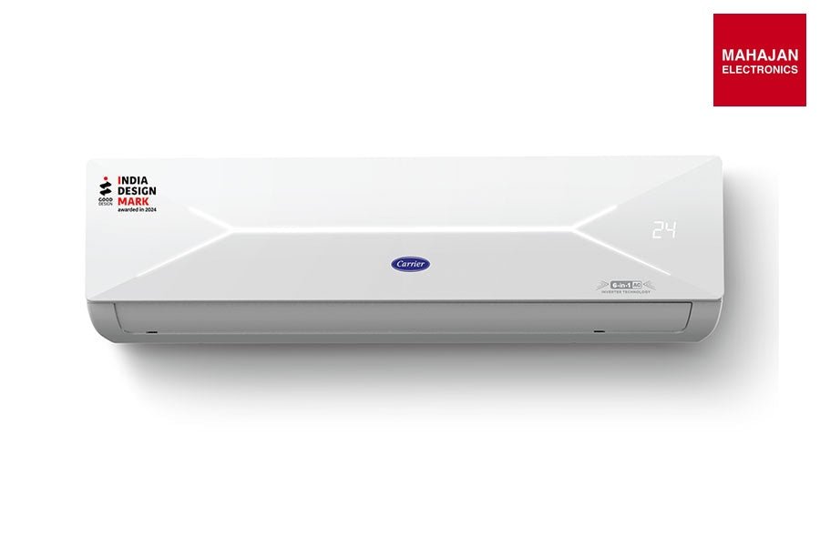 Carrier 24k XCEL LUMO Gxi 3 Star CAI24CL3R36F5 Split Inverter AC 2 Ton 3 Star Inverter Split AC | 6-in-1 – Mahajan Electronics Online.