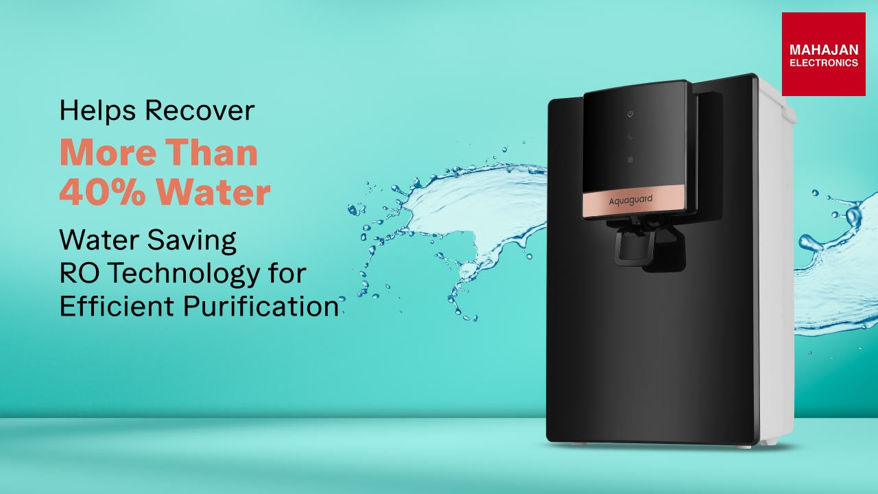 Eureka Forbes Aquaguard Enrich Neo RO+ UV Water Purifier – 6.2L Storage, Mineral Charge Technology, Ideal for – Mahajan Electronics Online.