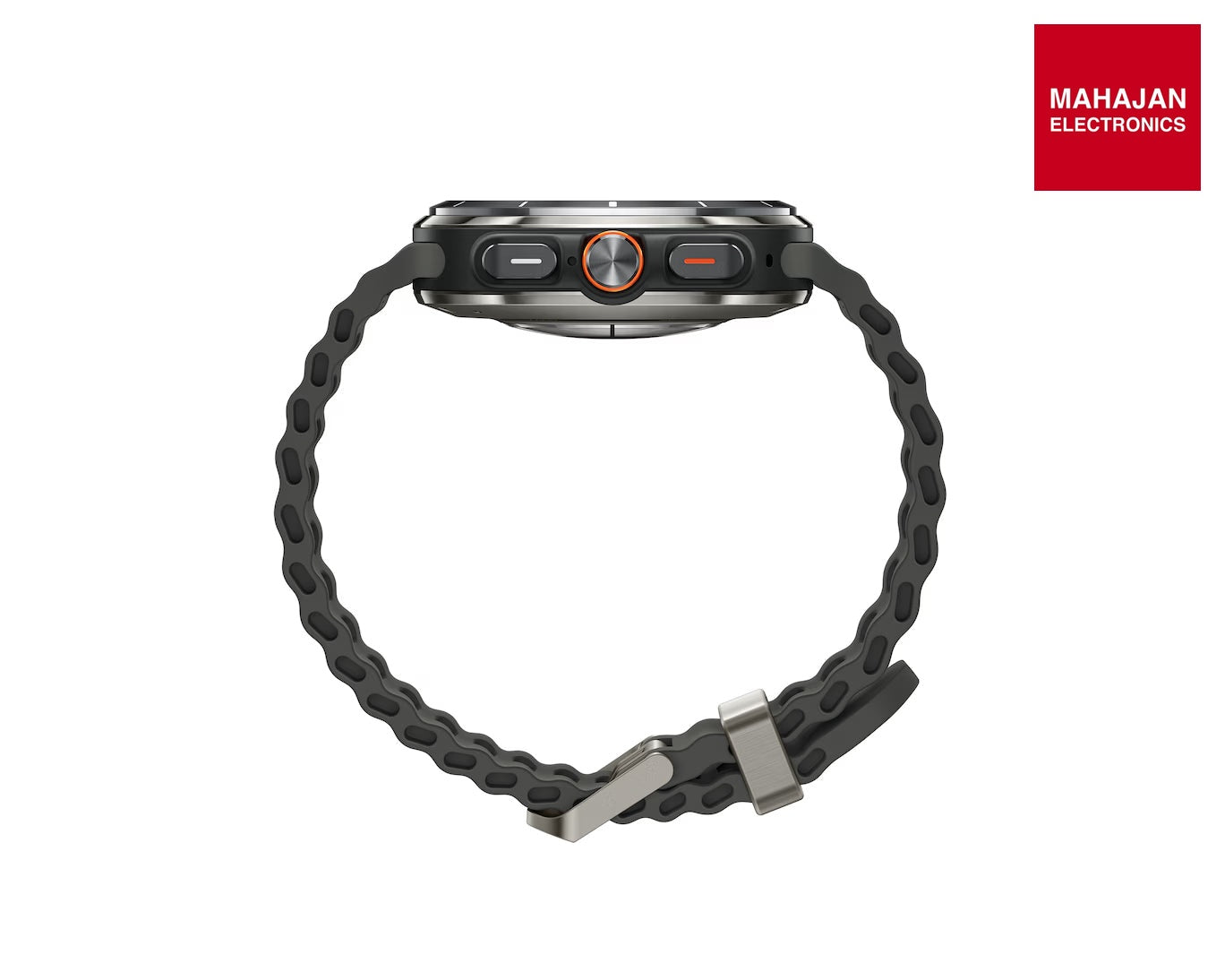 Samsung Galaxy Watch Ultra 2025 (47mm, LTE, Titanium Silver)| Upto 100h Battery| 3nm Processor| Dual GPS| Quick Button/Siren| Sapphire Glass| 10ATM and IP68| BP and ECG Monitor| Energy Score and Ages. Mahajan Electronics Online