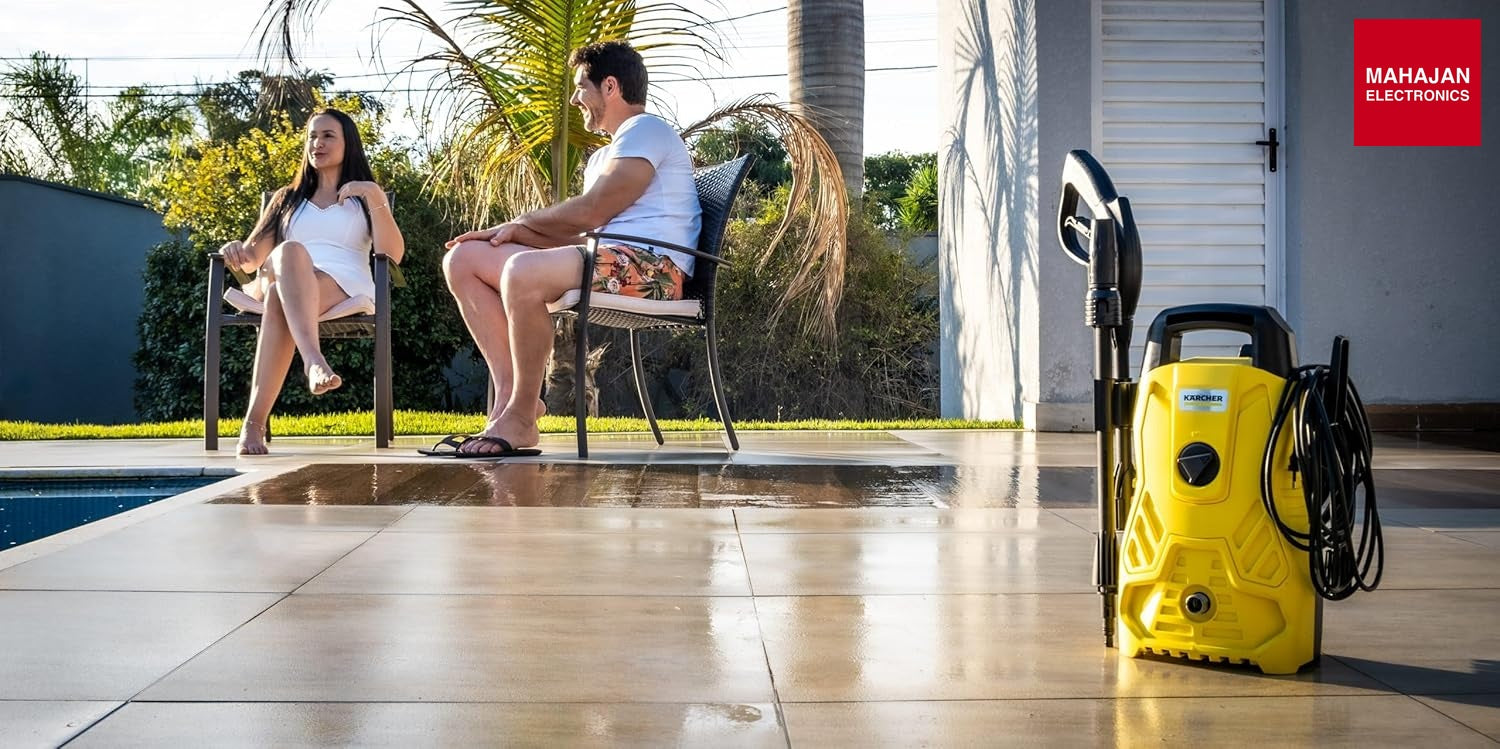 KARCHER High Pressure Washer K 1 Upright – Mahajan Electronics Online.