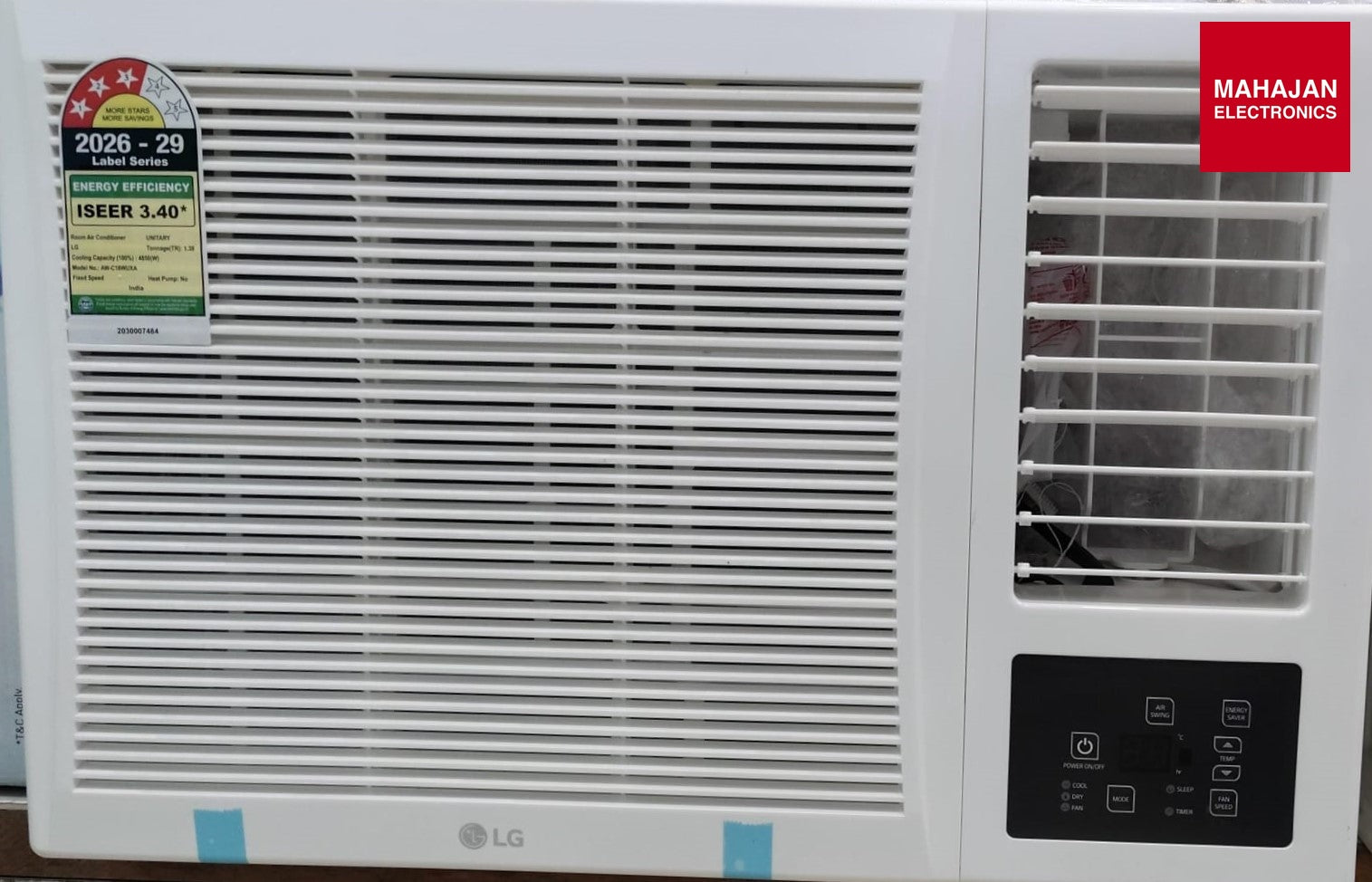 LG AW-C18WUXA 1.5 Ton 3-Star(2026 Series) Fix Speed Window AC | Copper Coil Mahajan Electronics – Mahajan Electronics Online.
