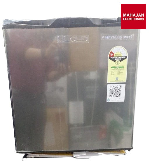 Lloyd GLDE061NMGCF 48 L 1 Star Mini Refrigerator with Freezer, Direct Cool, Grey Metalic-Online Mahajan – Mahajan Electronics Online.