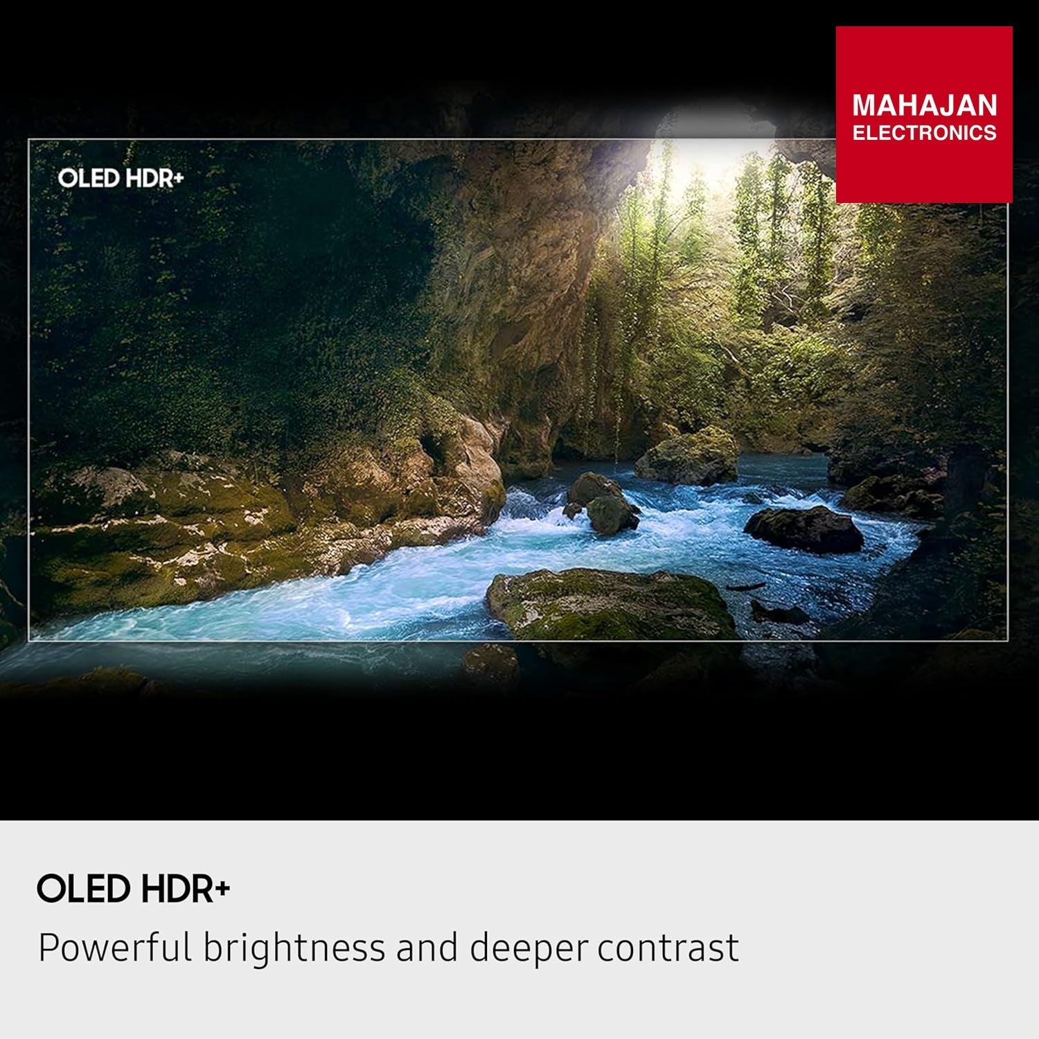 Samsung QA65S90HAELXL 65 Inch 4K Ultra HD Smart OLED TV – Graphite Black | OLED HDR+, 144Hz, Dolby Atmos – Mahajan Electronics Online.