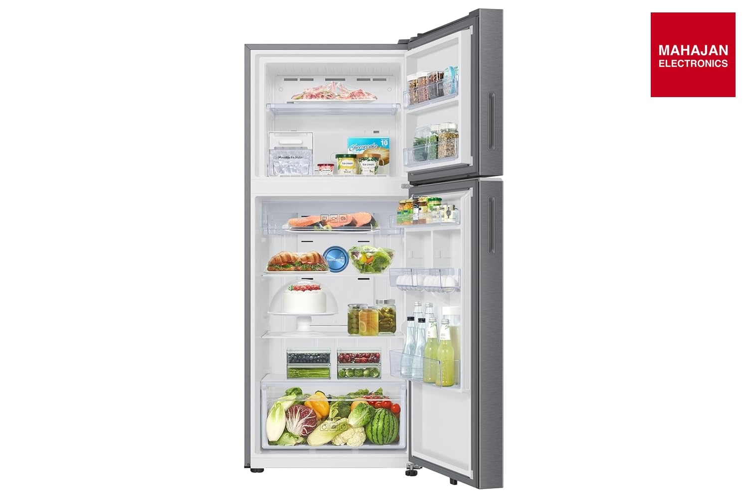 Samsung RT45HG6A43BXHL 419 L, 3 Star, Convertible 5-in-1, Digital Inverter, Frost Free Double Door, Bespoke – Mahajan Electronics Online.