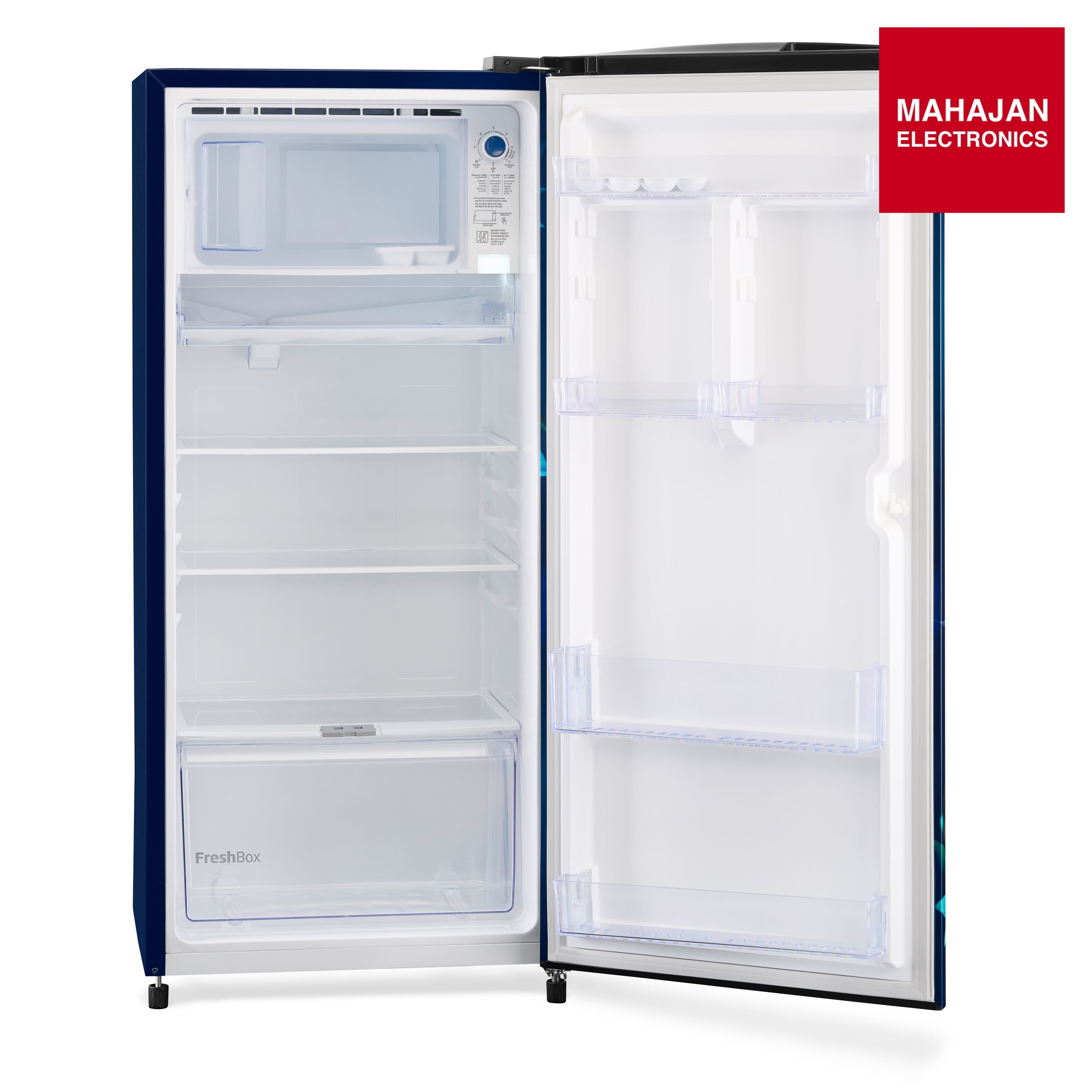 Voltas beko RDC220B / 3S0BTE0M0000GD 185 L, 3 Star, Direct Cool Single Door Refrigerator Tropical Blue – Mahajan Electronics Online.