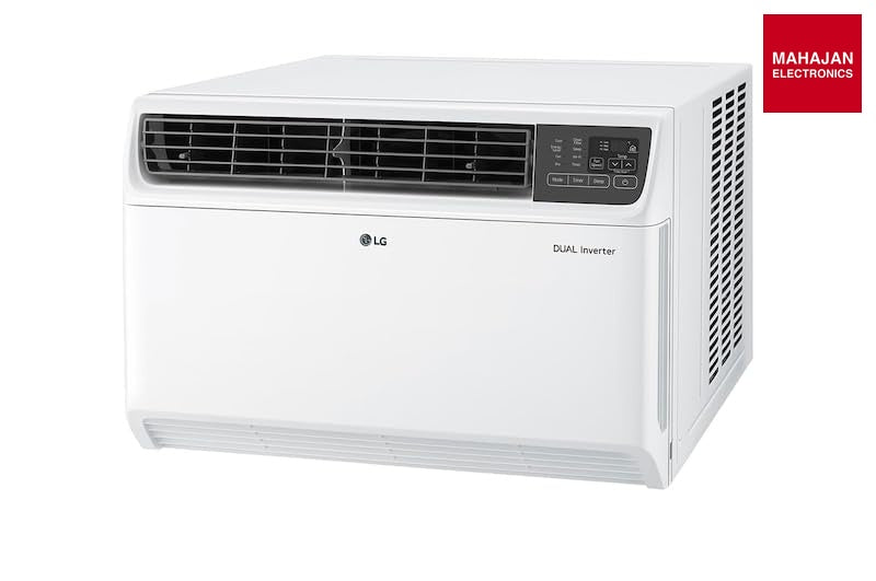 LG AW-Q18WWXA 1.5 Ton 3 Star Wi-Fi DUAL Inverter Window AC (Convertible 4-in-1, White) Mahajan Electronics – Mahajan Electronics Online.