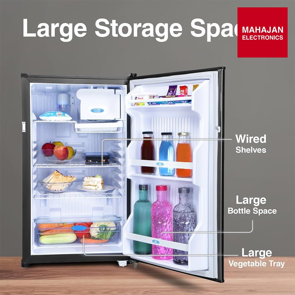 Godrej RD CHAMP 114AN WPI FS ST 97 L 1 Star Direct Cool Single Door Refrigerator With Jumbo Vegetable Tray ( – Mahajan Electronics Online.