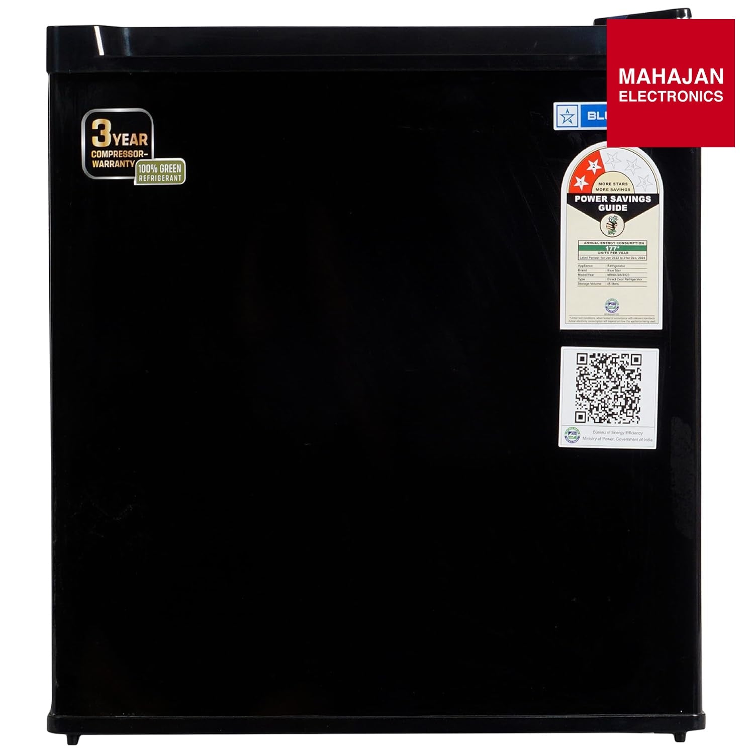 Blue Star MR60-GB 47 L 2 Star Minibar Refrigerator With adjustable Temperature Mahajan Eelctronics Online – Mahajan Electronics Online.
