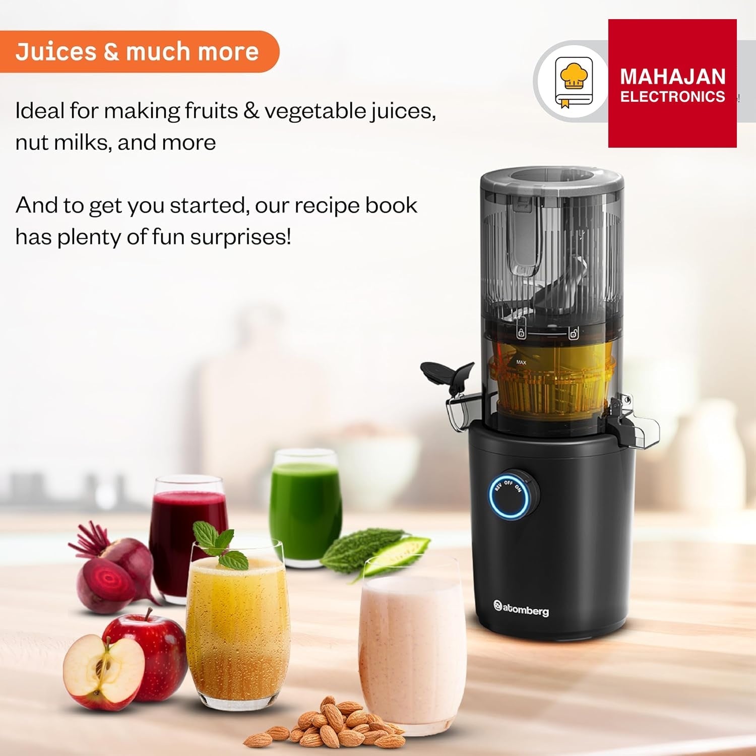 Atomberg Althea Cold Press Juicer – Mahajan Electronics Online.