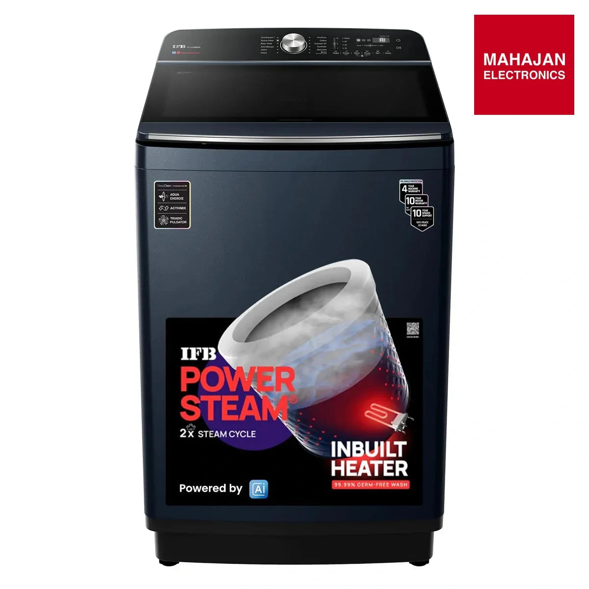 IFB TL111RB2SID 11Kg 5 Star Inverter Fully Automatic Top Load Washing Machine (DeepClean, Power Steam With In – Mahajan Electronics Online.