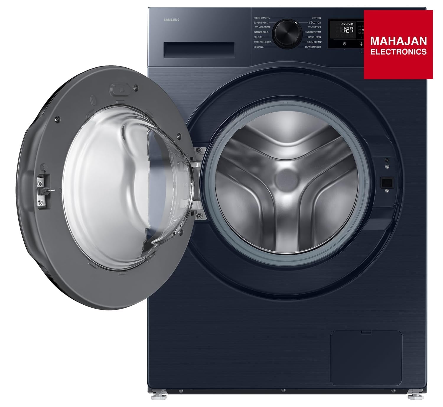 Samsung WW90DG5U24ASTL 9 kg, 5star, Super Speed, Wi-Fi, Hygiene Steam with Inbuilt Heater, Digital Inverter – Mahajan Electronics Online.