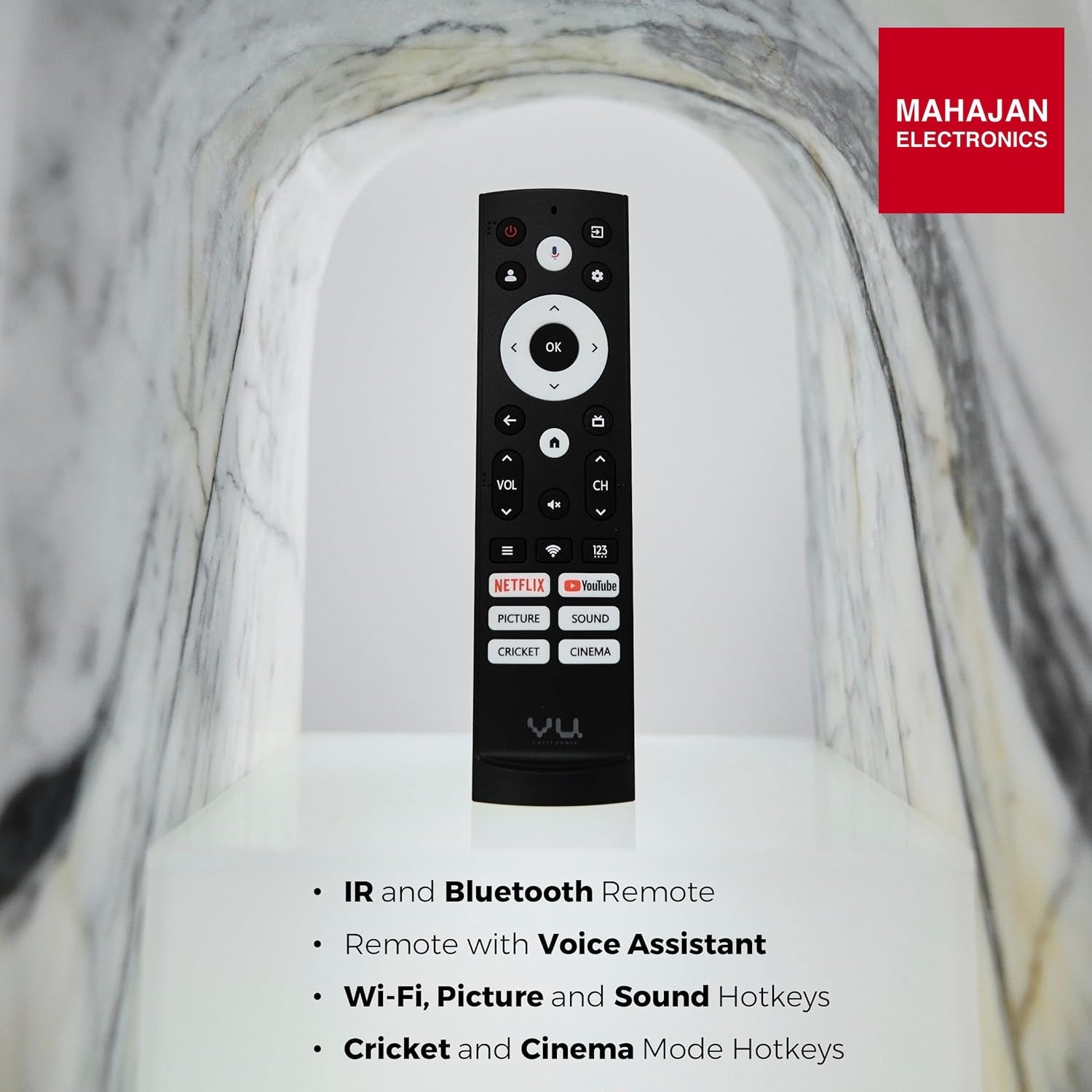Vu 55VIBE-DV 139cm (55 inches) Vibe Series 4K QLED Smart Google TV – Mahajan Electronics Online.