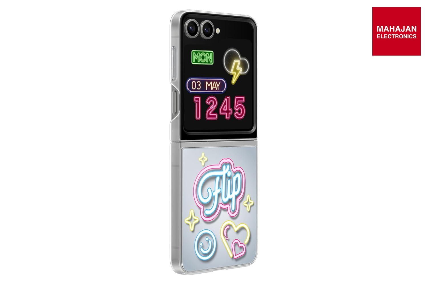 Samsung Galaxy Z Flip6 Flipsuit Case - Neon Card, Gray – Mahajan Electronics Online.