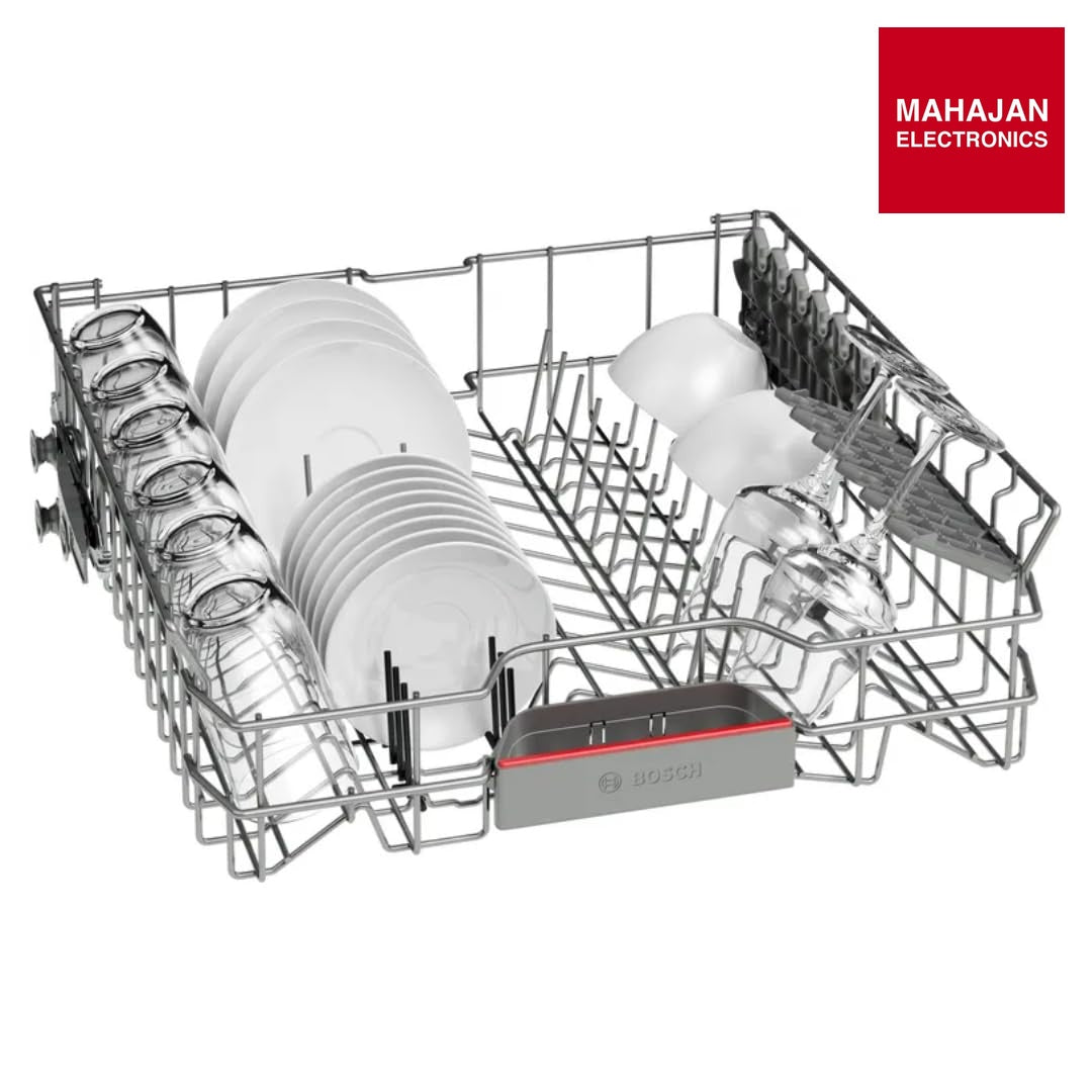 Bosch 14 Place Settings Dishwasher (SMS6IKW01I, Free-Standing, 60 cm, White, Home Connect, EcoSilence Drive – Mahajan Electronics Online.
