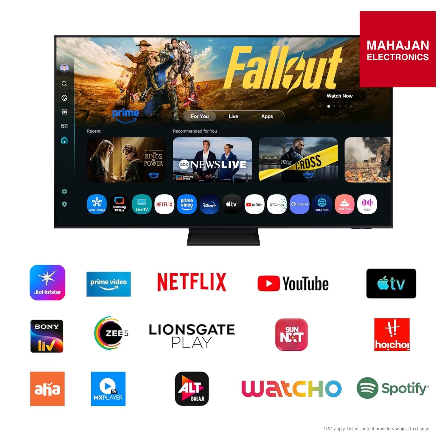 Samsung QA65QN70FAULXL 163 cm (65 inches) 4K Ultra HD Mini-LED Neo-QLED Smart TV – Mahajan Electronics Online.