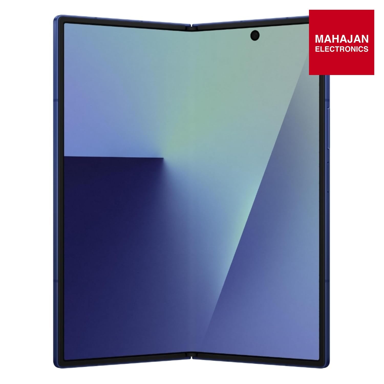 Samsung Galaxy Z Fold7 5G Smartphone with Galaxy AI (Blue Shadow, 12GB RAM, 256GB Storage), Ultra Sleek – Mahajan Electronics Online.