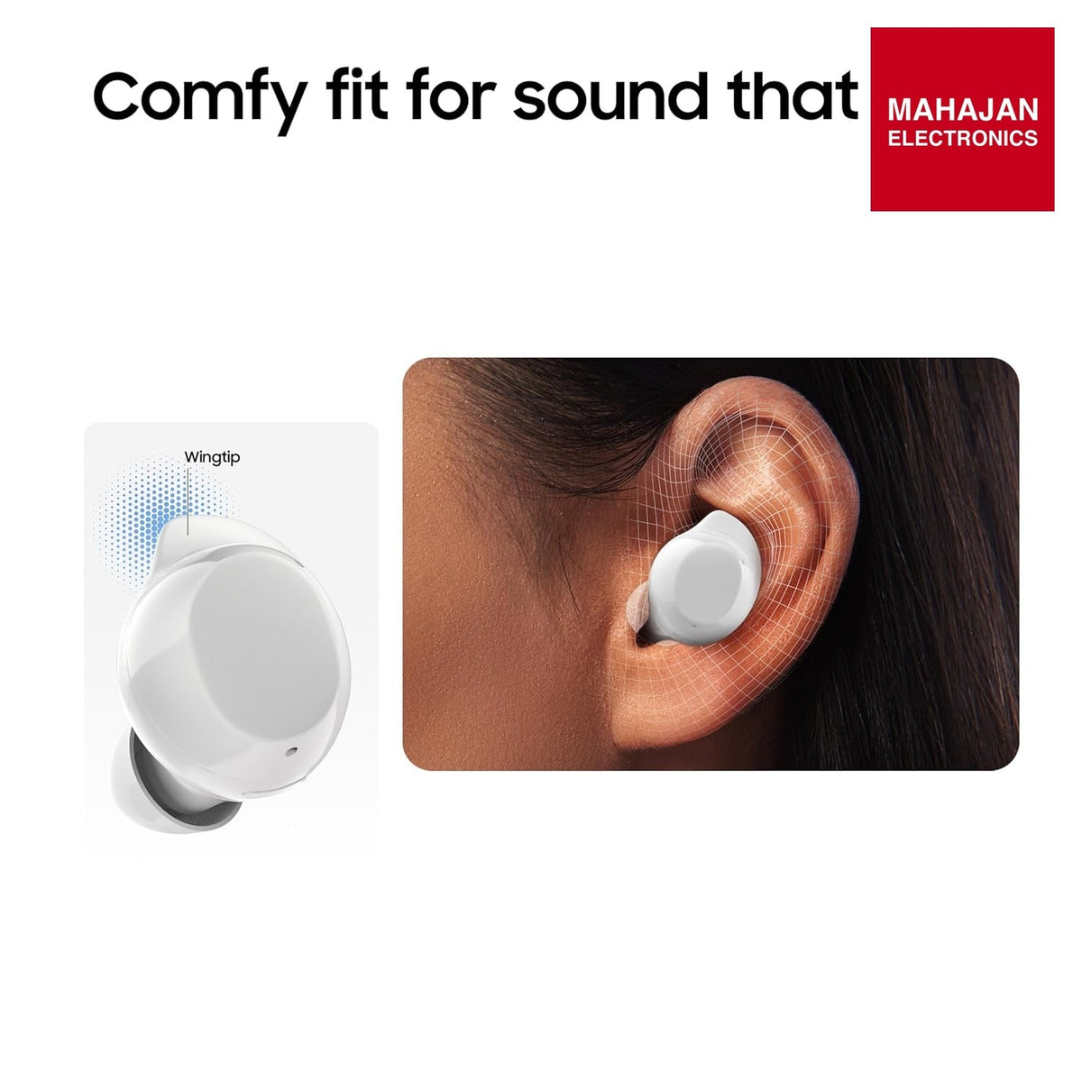 Samsung Galaxy Buds Core (Black) with Galaxy AI | Powerful Active Noise Cancellation | Enriched Bass | IP54 โ Mahajan Electronics Online.
