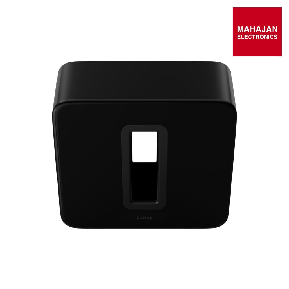 Sonos Sub (Gen 3) Wireless Subwoofer with Pure bass, 25 Hz Frequency Response (Black) – Mahajan Electronics Online.