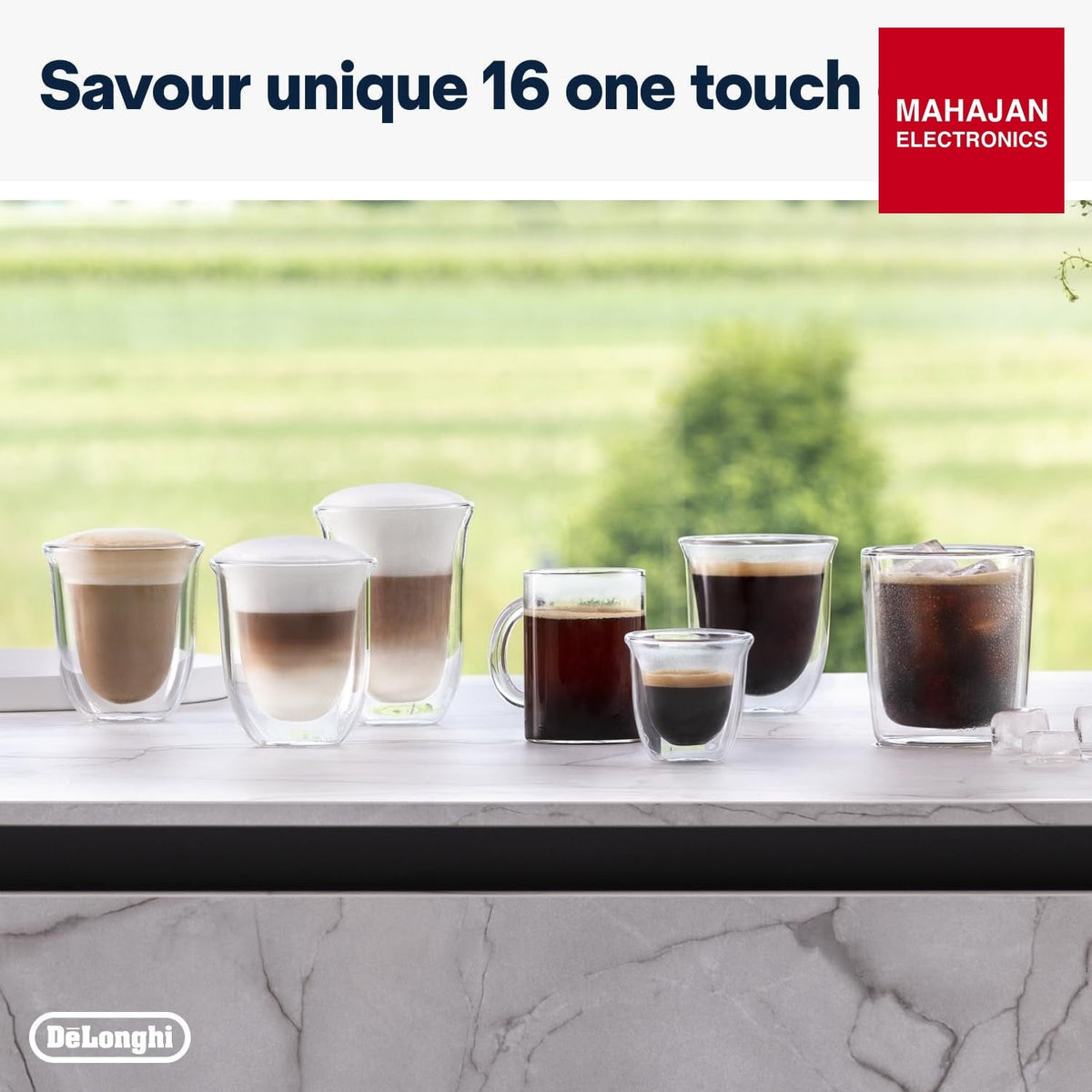 De'Longhi Rivelia EXAM440.55.B Fully Automatic Coffee Machine – LatteCrema Hot, Automatic Milk Frother – Mahajan Electronics Online.