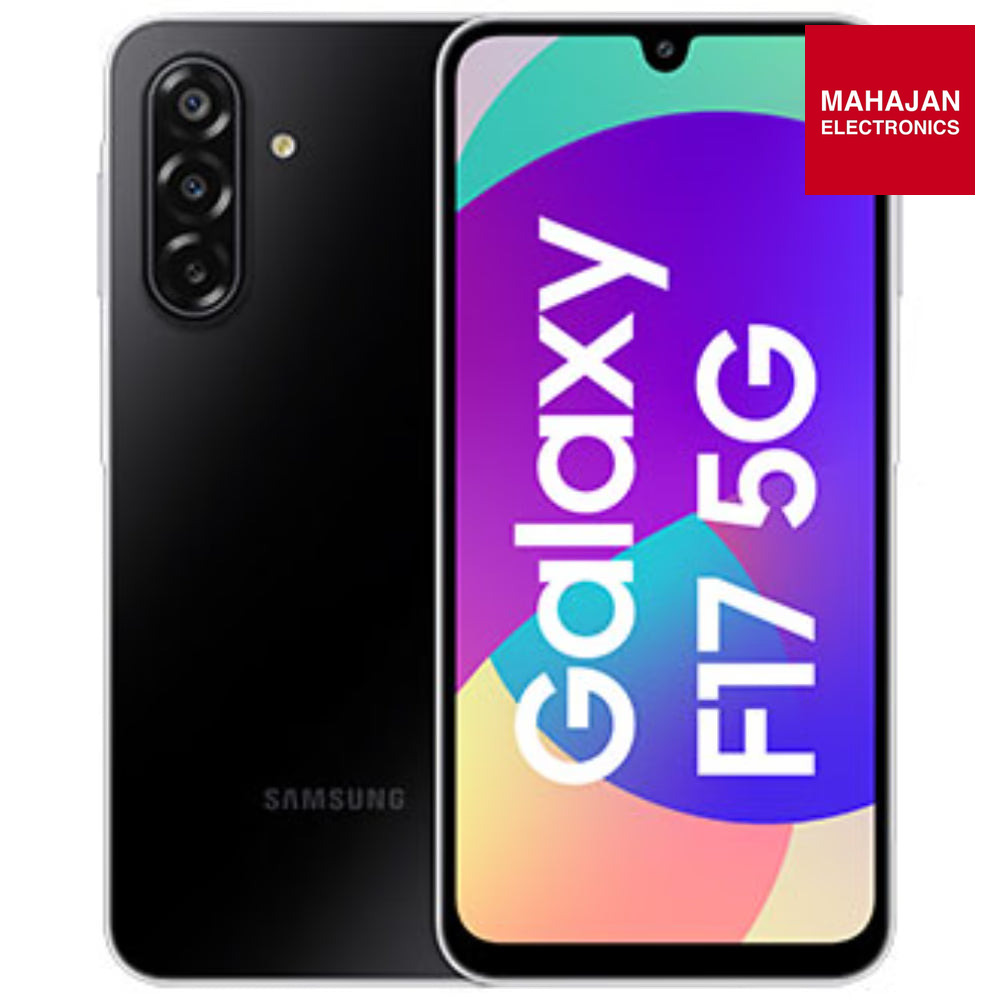 Samsung Galaxy F17 5G 128 GB, 8 GB RAM, Neo Black, Mobile Phone – Mahajan Electronics Online.