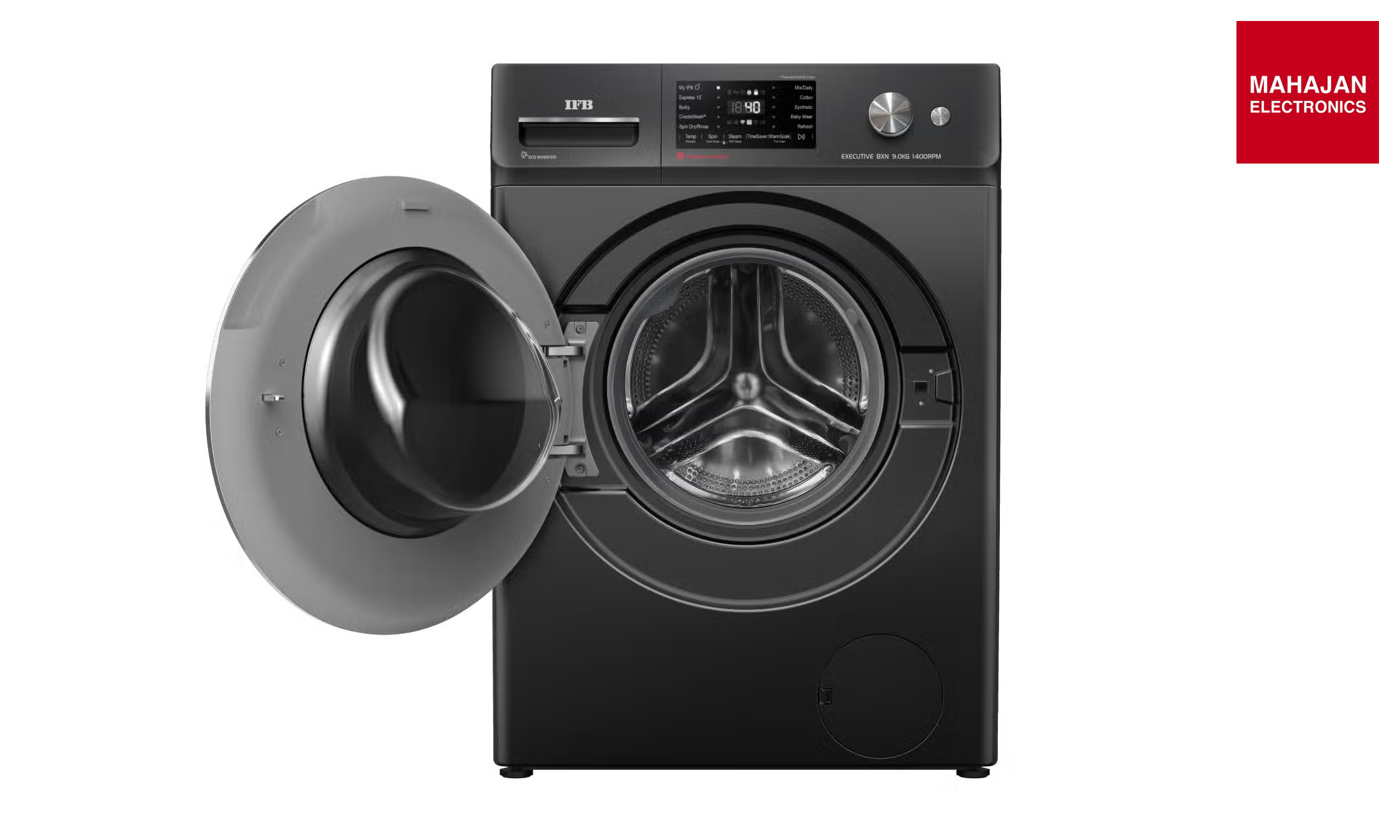 IFB Executive BXN 9014K CMS DeepClean® 9 kg Front Load Washing Machine with Steam Refresh – Mahajan Electronics Online.