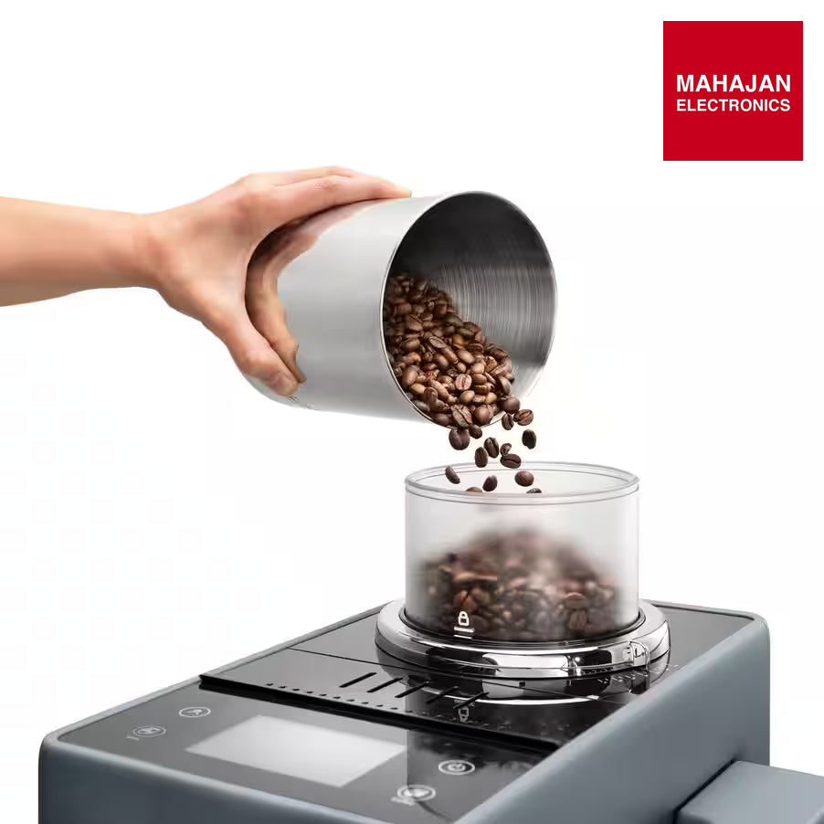 De'Longhi Rivelia EXAM440.55.G Fully Automatic Coffee Machine – LatteCrema Hot, Automatic Milk Frother – Mahajan Electronics Online.