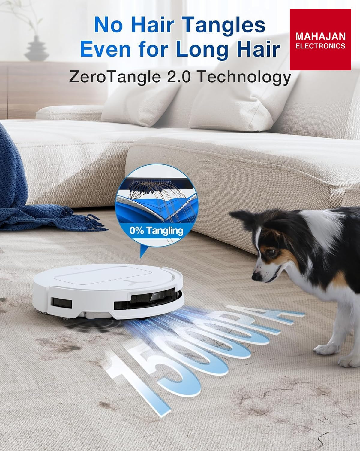 ECOVACS Deebot T50 PRO Omni 2 In 1 Robot Vacuum Cleaner & Mop,2025 Launch,15000 Pa Suction,6400 Mah – Mahajan Electronics Online.