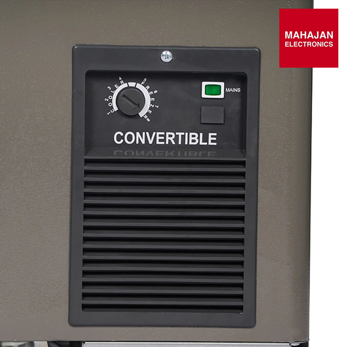 Voltas CVF501DA5-W-GW CONVERTIBLE Grey 5 Star Hard Top Deep Freezer Hard top deep freezer (501 Litre) – Mahajan Electronics Online.