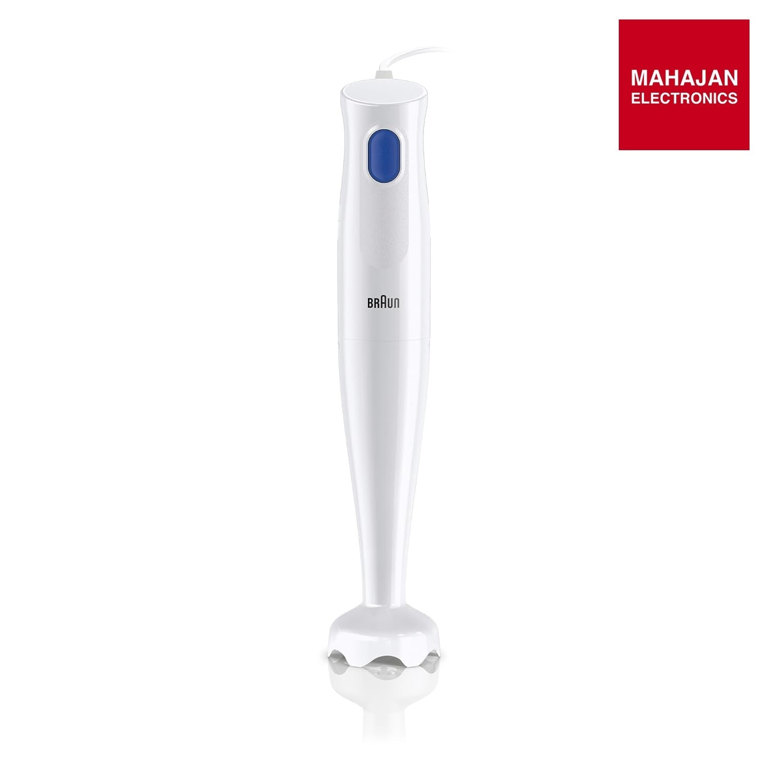 Braun MQ10.000PWH MultiQuick 1 Hand Blender 450W with EasyTwist Technology, Lightweight, Stainless Steel – Mahajan Electronics Online.