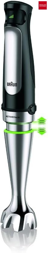Braun MQ7075X MultiQuick 7 Hand Blender 1000W with Beaker, 1.5L Food Processor, Whisk, ActiveBlade, Easy – Mahajan Electronics Online.