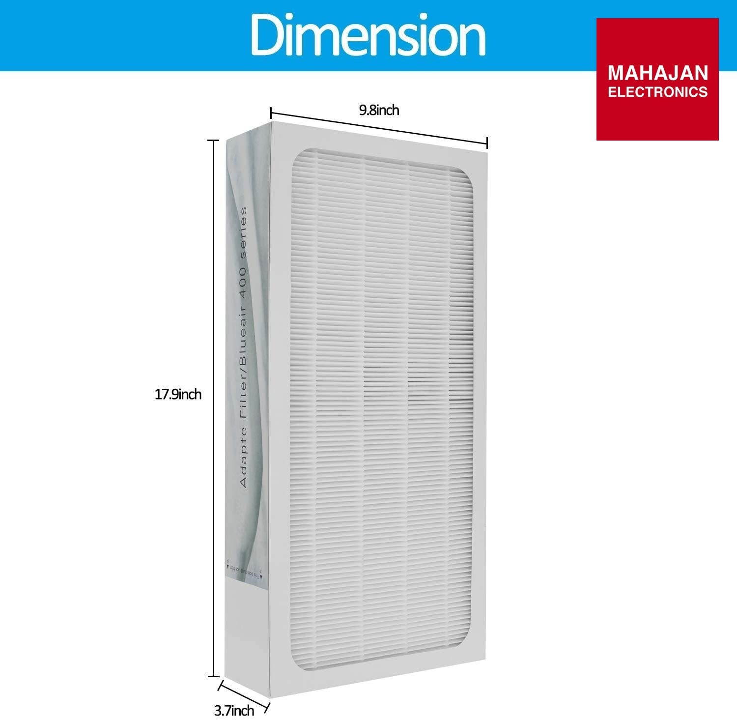 Blueair 400 Series SmokeStop Replacement Filter | Mahajan Electronics Blueair