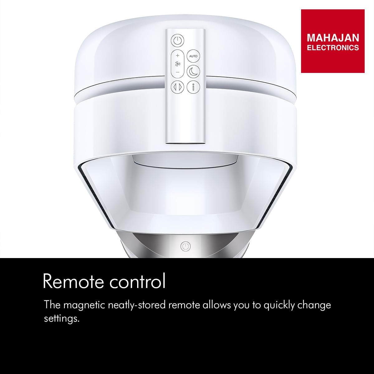 Dyson Air Purifier Cool PC1 | Removes 99.95% of allergens & pollutants as small as PM 0.1 Auto, Sleep and Night modes | Control via remote, App, compatible voice assistants | 2 Year Warranty Mahajan Electronics Online