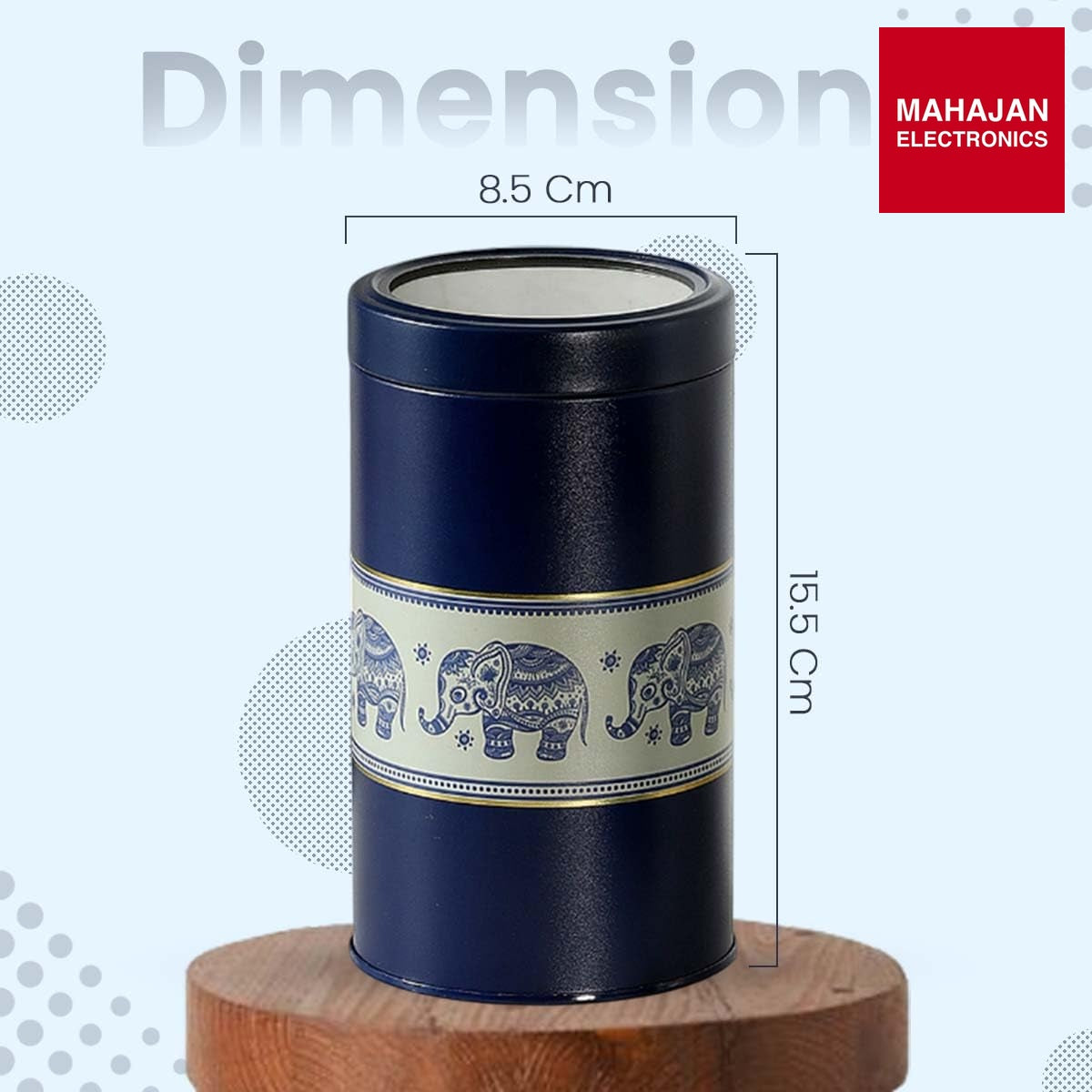 Mandala Collection Airtight Kitchen Container Set - Food Grade Metal Jars for Rusk, Cookies, Candies & More – Mahajan Electronics Online.