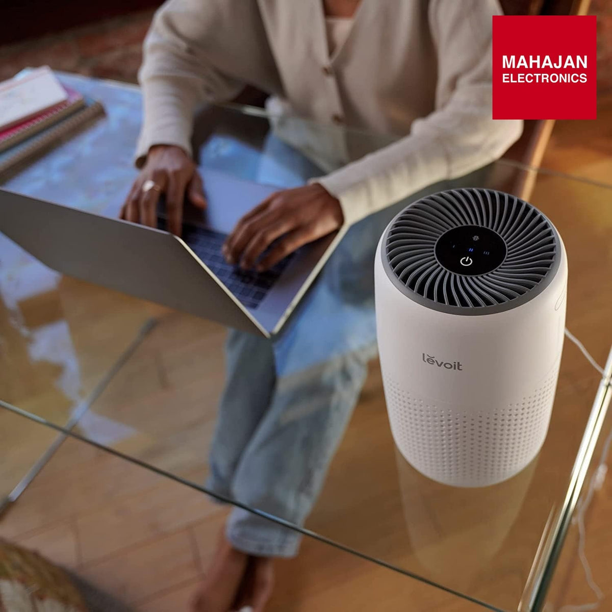 LEVOIT Core Mini Air Purifier For Coverage Area 183 Sq Ft, H13 Truehepa Filter, Remove 99.97% Dust, Smoke, & – Mahajan Electronics Online.