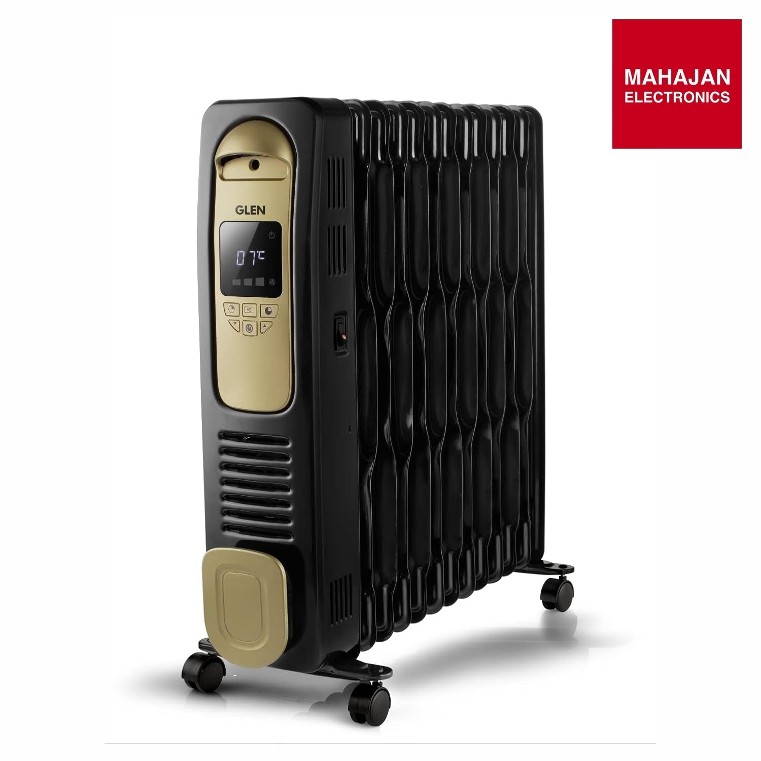 Glen HA7013DOR Electric Oil Filled Radiator Room Heater Digital with 11 Fin – Mahajan Electronics Online.