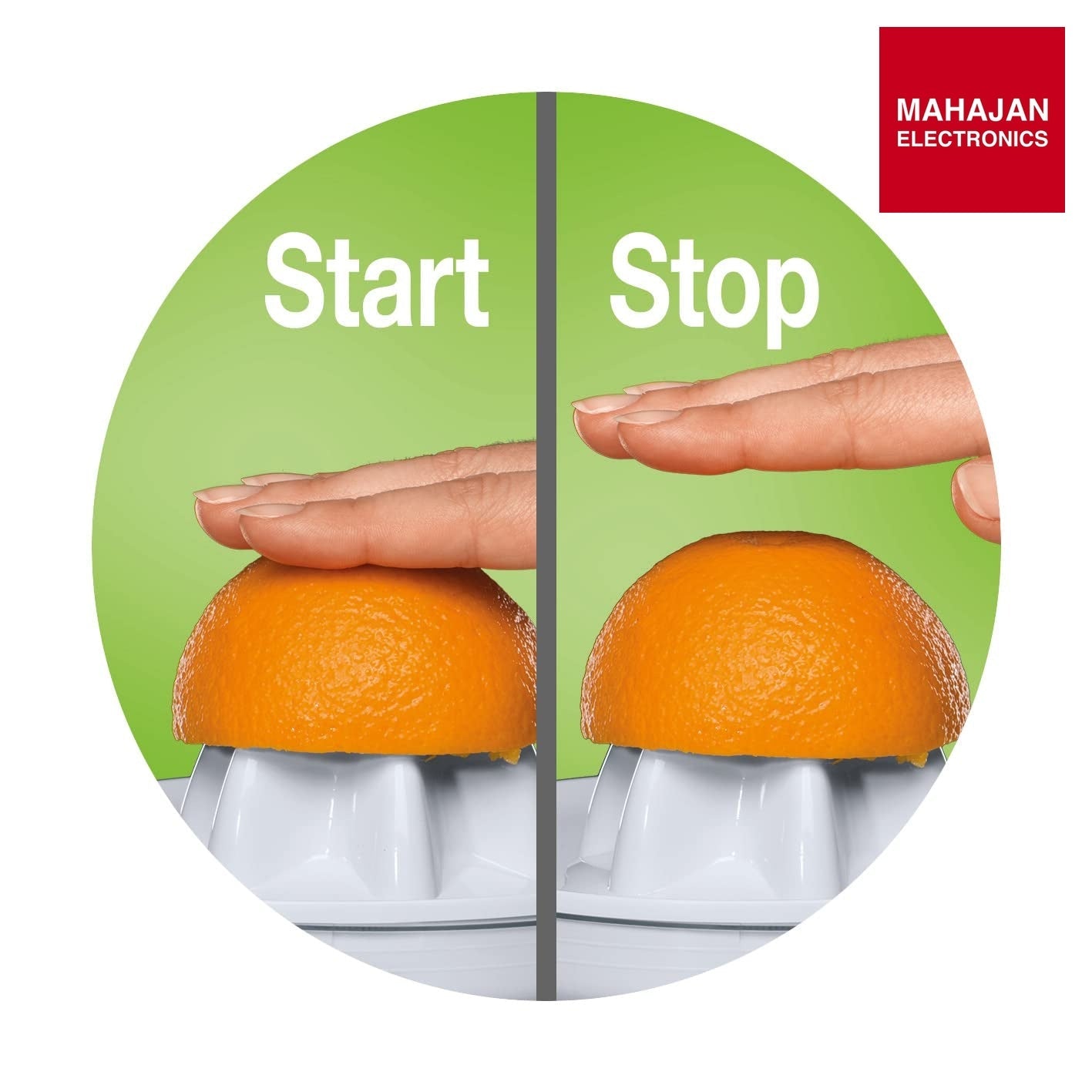 Braun Electric Citrus Juicer, Automatic Juice Extractor for Citrus Fruits, Left - Right Rotation, Auto Stop โ Mahajan Electronics Online.