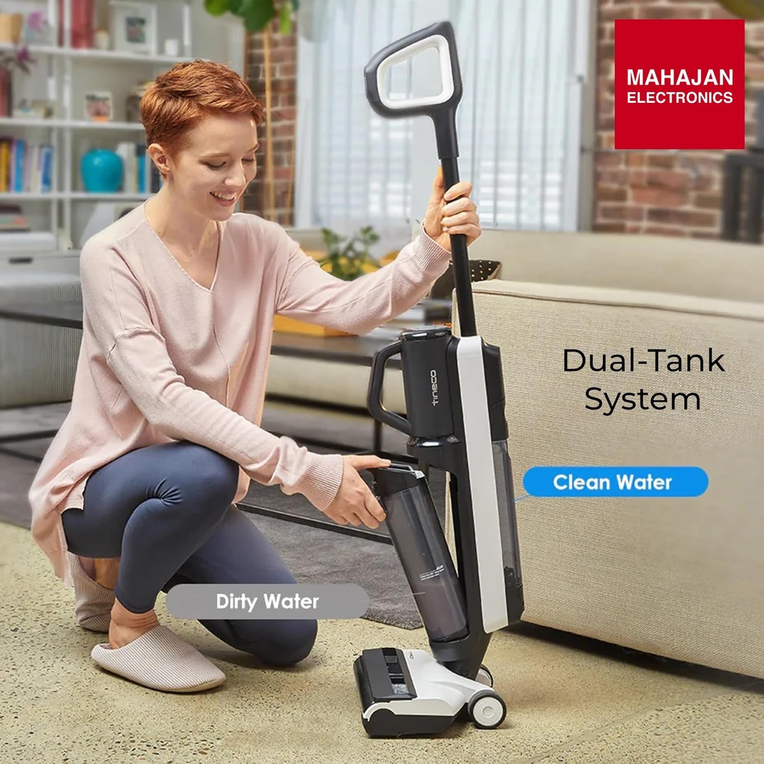 Tineco S5 Combo Cordless Wet & Dry Vacuum Cleaner, Converts to Handvac, Lightweight & Self-Propelled – Mahajan Electronics Online.