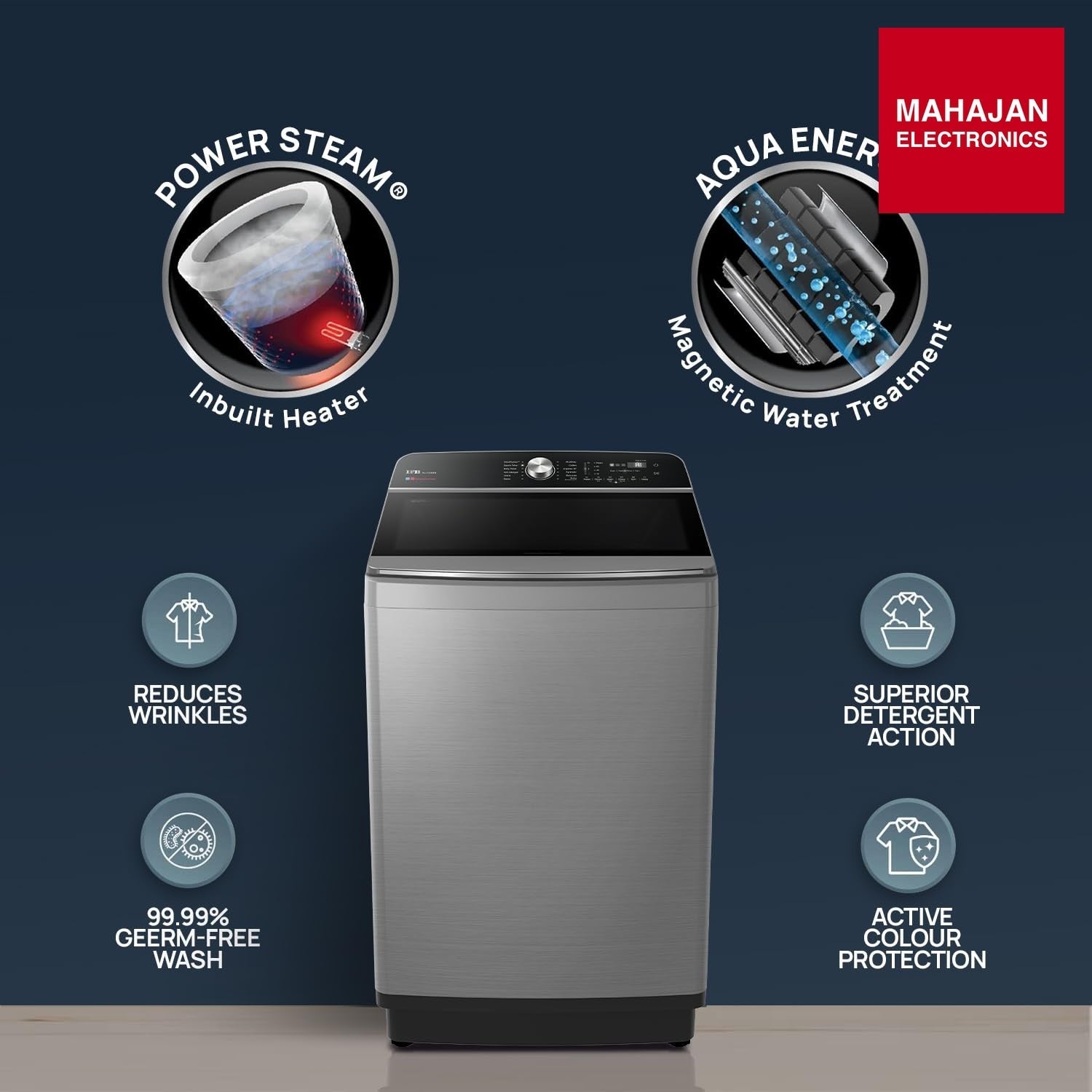 IFB TL111IN3SN 11 Kg 5 Star with DeepClean® Technology, AI Powered, Fully Automatic Top Load Washing Machine – Mahajan Electronics Online.