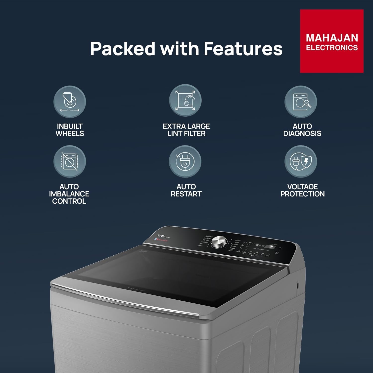 IFB TL111IN3SN 11 Kg 5 Star with DeepClean® Technology, AI Powered, Fully Automatic Top Load Washing Machine – Mahajan Electronics Online.
