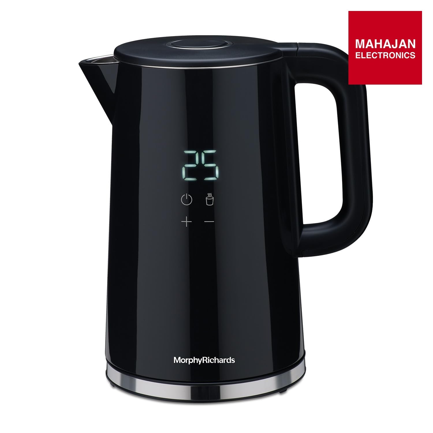 Morphy Richards Windsor Series 1.7 Litre Digital Electric Kettle|Digital Display with Touch Controls|Strix – Mahajan Electronics Online.