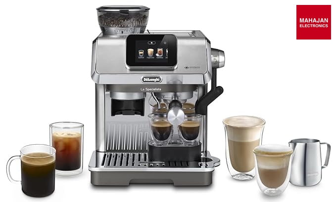 DeLonghi Cold Brew Coffee Machine, La Specialista Touch EC9455.M, Barista Style Espresso Coffee Machine with – Mahajan Electronics Online.