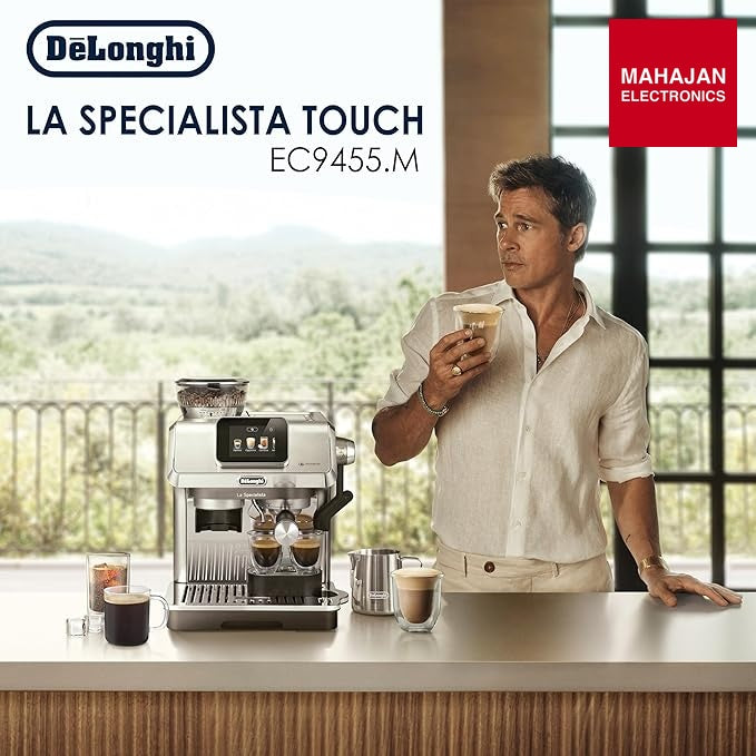 DeLonghi Cold Brew Coffee Machine, La Specialista Touch EC9455.M, Barista Style Espresso Coffee Machine with – Mahajan Electronics Online.