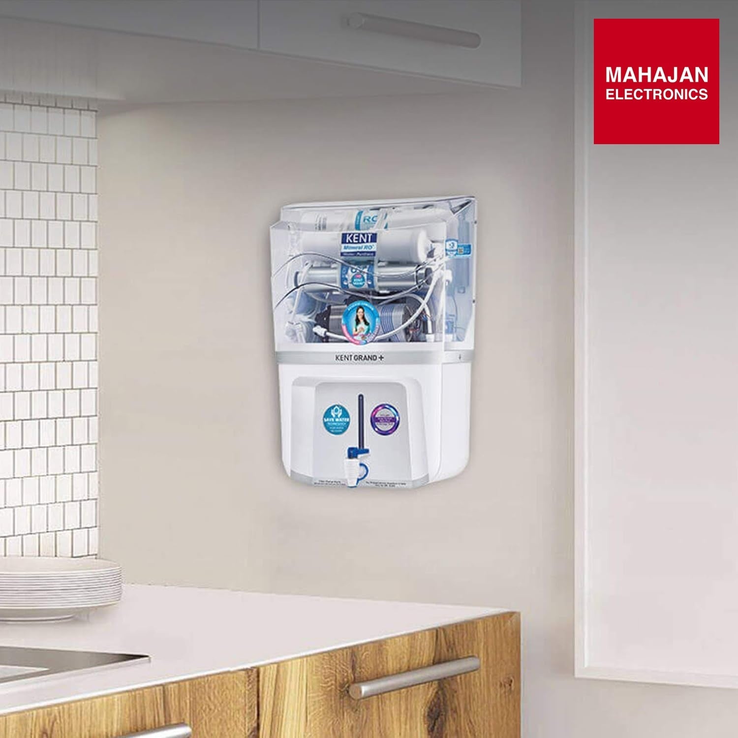 KENT Grand Plus RO Water Purifier | 4 Years Free Service | ISI Marked | Multiple Purification Process | RO + – Mahajan Electronics Online.