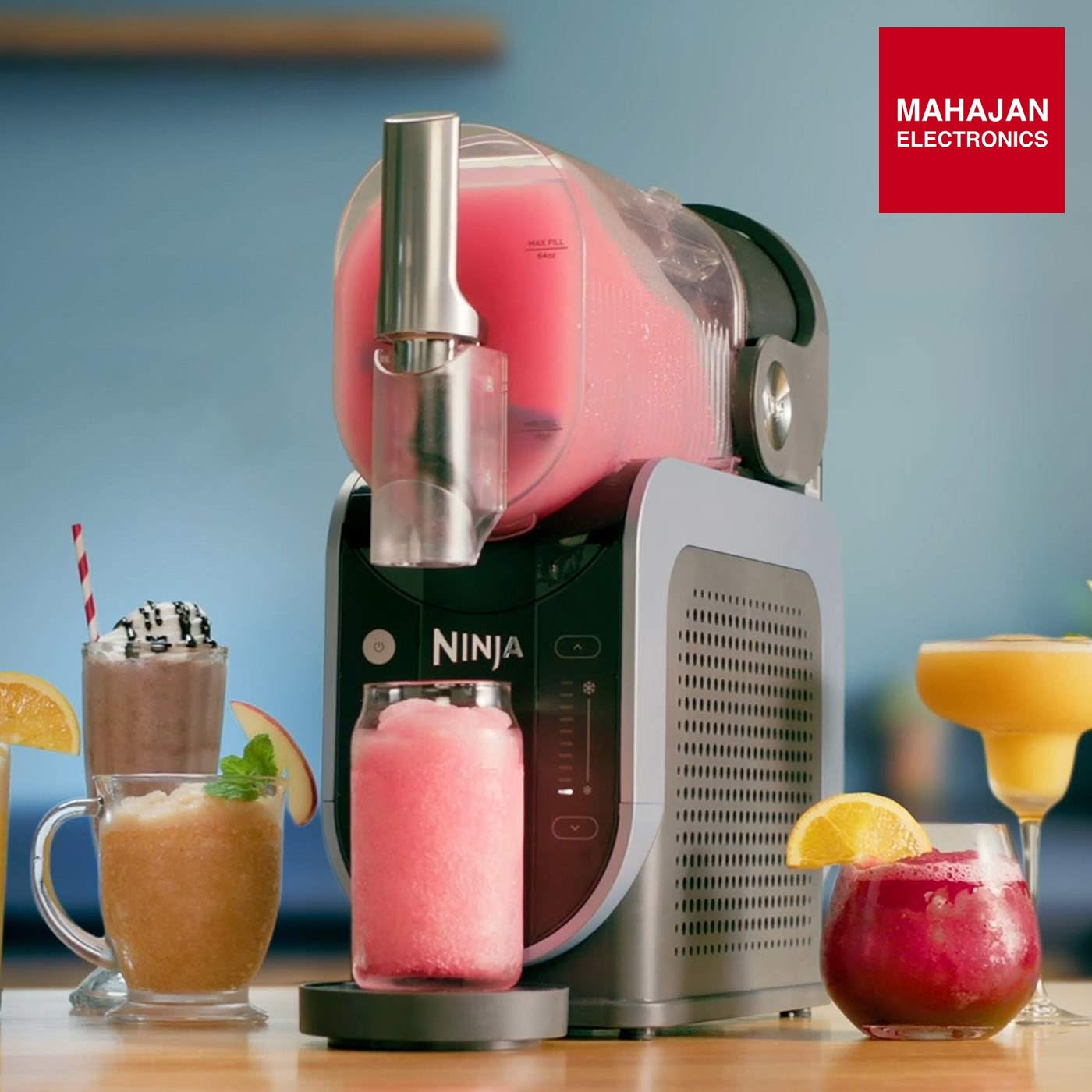 Ninja SLUSHi FS301EU Slush Ice Cocktails Frappe Milkshakes & Frozen Juice Machine - No Ice or Preparation ā Mahajan Electronics Online.