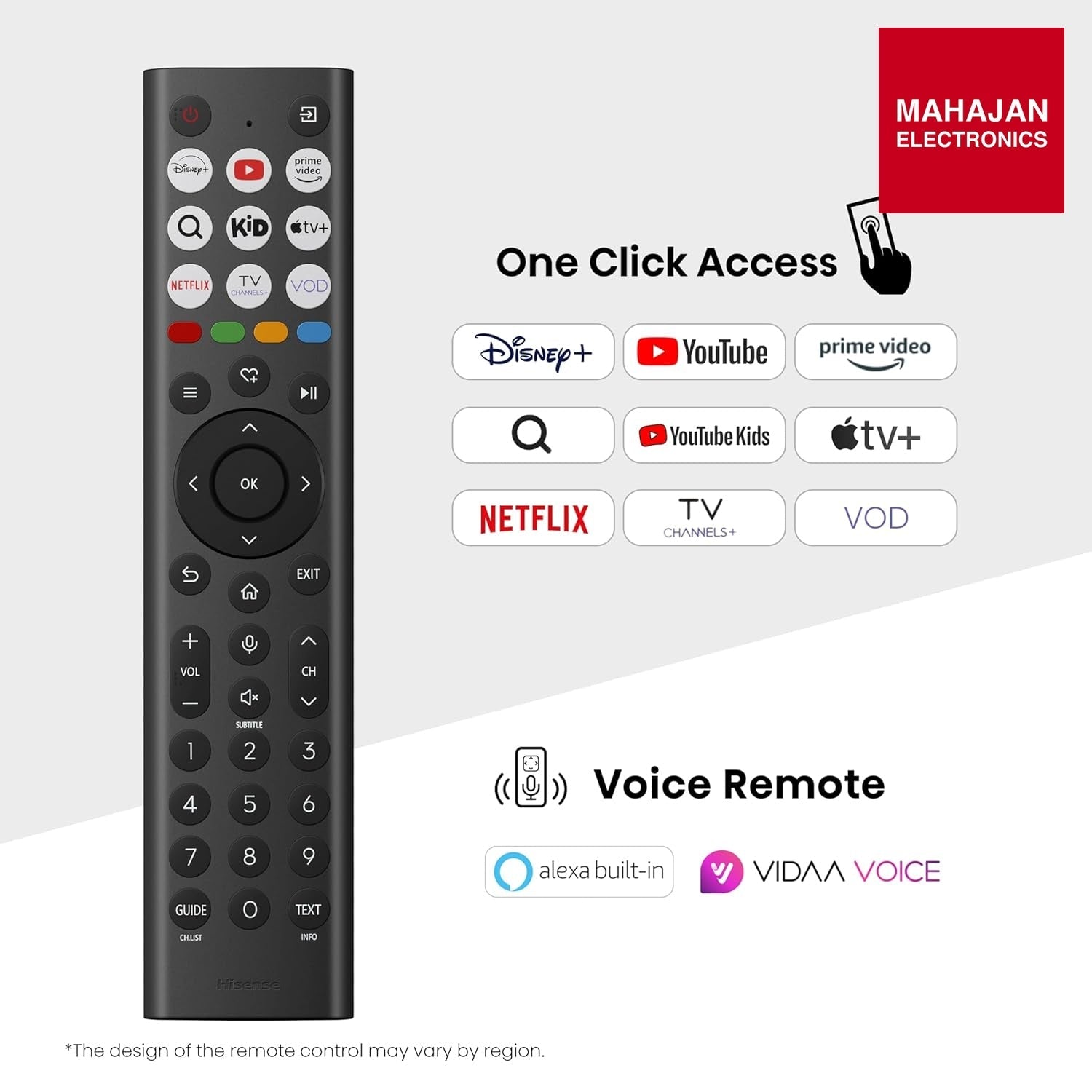 Hisense 100U7Q 253 cm (100 inches) U7Q Series 4K Ultra HD Smart QLED Mini LED TV – Mahajan Electronics Online.