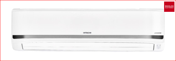 Hitachi RAS.V322PCDIST 2 Ton 3 Star Inverter Split AC – Copper Condenser, Auto Restart, Anti-Bacterial – Mahajan Electronics Online.